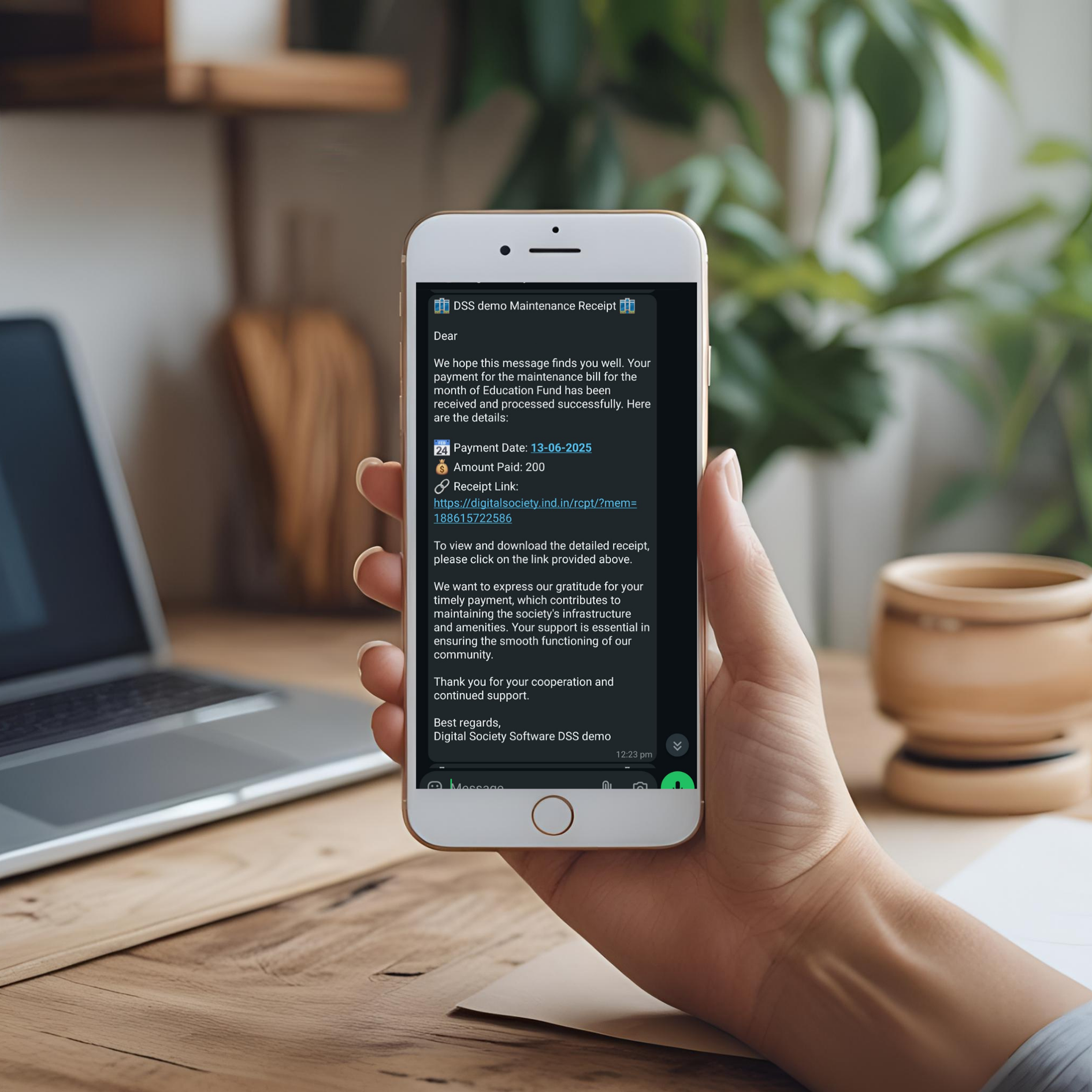 WhatsApp Receipts Illustration